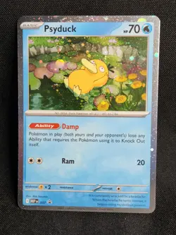 Pokemon - Psyduck 007 - Mega Evolutions Promo Holo Cosmos - Image 1
