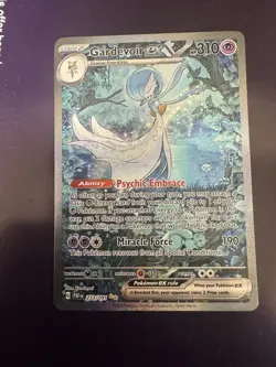 Gardevoir EX 233 Shiny 2024 Pokemon Paldean Fates SIR Illustration Rare - Image 1