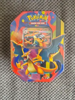 Pokemon TCG: Mega Charizard Y EX Tin - Brand New Sealed - Image 1