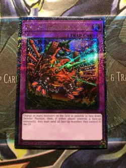 DESTRUCTIVE DARUMA KARMA CANNON * QUARTER CENTURY SECRET RARE RA04-EN103 YUGIOH! - Image 1