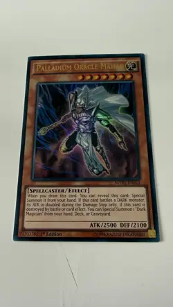 Yu-Gi-Oh! Palladium Oracle Mahad MVP1-EN053 Ultra Rare Mint 1st Edition - Image 1
