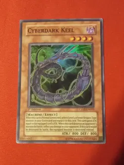 cyberdark keel CDIP-EN003 1st Edition super rare (Light Played) - Image 1