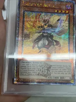 Fallen of Albaz RA04-EN034 1st Ed YuGiOh Quarter Century Stampede PSA 10 - Image 3