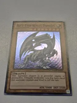 Blue-Eyes White Dragon DPKB-EN001 Super Rare Yugioh Duelist Pack Kaiba Unlimited - Image 4