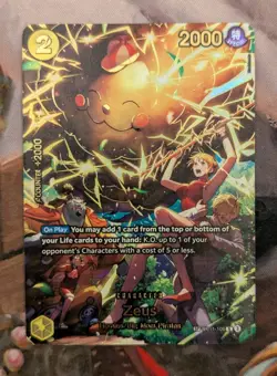 Zeus [SP] (OP11-106) OP15-EB04 One Piece Adventure on Kami’s Island English Card - Image 1