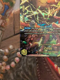 Zeus [SP] (OP11-106) OP15-EB04 One Piece Adventure on Kami’s Island English Card - Image 2
