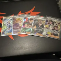 Pokemon TCG Trainer Full Art Holo Card Lot with Colress, Briar, Judge, Clive - Image 2