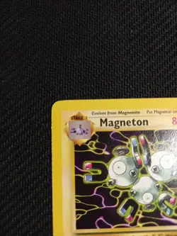 Pokemon TCG Magneton Fossil Card 26/62 Unlimited Non-Holo Rare, LP Condition - Image 2