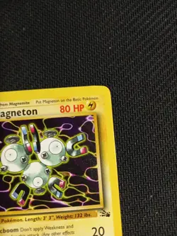 Pokemon TCG Magneton Fossil Card 26/62 Unlimited Non-Holo Rare, LP Condition - Image 3