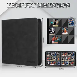 12 Pocket Card Binder, Trading Card Collection Binder - Holds 720 Cards, Card... - Image 3