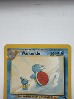 Pokemon TCG Wartortle Card 15/18 Southern Islands Promo Non Holo LP 1999 WOTC - Image 2