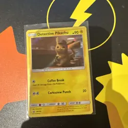 Pokemon SM190 Detective Pikachu Holo Rare Card best - Image 1