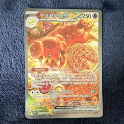 Dachsbun ex Full Art Holo 250 HP Pokemon Card SV07 169/142 English - Image 1