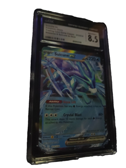 CGC Suicune ex Pokemon 2023 NM/Mint 8.5 010/034 Blastoise & Suicune ex Deck Holo - Image 2