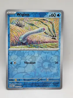 Wiglett - Reverse Holo - Paradox Rift 052/182 Pokemon TCG Card - Image 1
