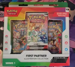 Pokemon First Partner Series 1 Illustration Collection. Will Ship Next Day - Image 1