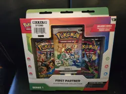 Pokemon TCG First Partner Illustration Collection Series 1 Box Sealed NEW - Image 1