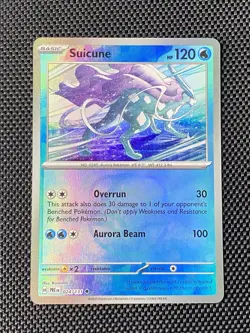 Prismatic Evolutions Suicune 024/131 (Master Ball Pattern) Pokemon NM/M - Image 1