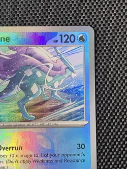 Prismatic Evolutions Suicune 024/131 (Master Ball Pattern) Pokemon NM/M - Image 4