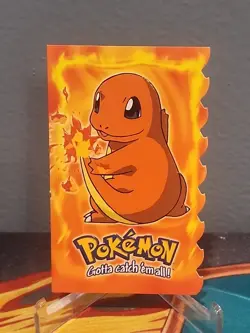 Charmander 4 Of 12 Die Cut Topps Pokemon Card - Image 1