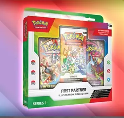 Pokemon TCG First Partner Illustration Collection Series 1 New Sealed - Image 1