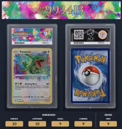 Pokemon – Vivid Voltage – Rayquaza (138/185) – Amazing Rare – Ace Grading Mint 9 - Image 3