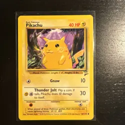 Pokemon TCG Pikachu Base Set 2 87/130 Regular - Image 1