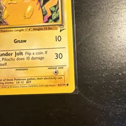 Pokemon TCG Pikachu Base Set 2 87/130 Regular - Image 4