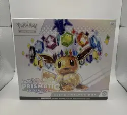 Pokemon TCG Prismatic Evolutions Elite Trainer Box ETB Sealed - Image 1