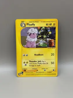 Pokemon TCG Flaaffy 77/165 Expedition Non-Holo Uncommon - NM - Image 1