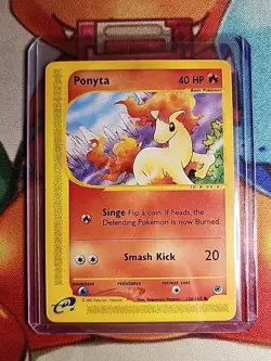 Pokemon TCG Rapidash 62/165 NM/LP & Ponyta 126/175 MP - Expedition E-Reader 🔥 - Image 4