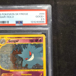 2003 Gengar H9/H32 Skyridge Holo - Pokemon TCG English PSA 2.5 SWIRL ** POP 1 ** - Image 5