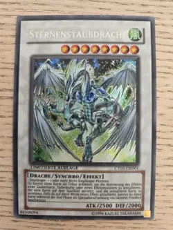 Yu-Gi-Oh Sternenstaubdrache Secret Rare CT05-DE001 German - Image 1