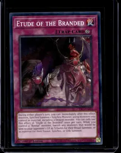 Yugioh Etude of the Branded Cyberstorm Access CYAC-EN071 1st Edition - Image 1