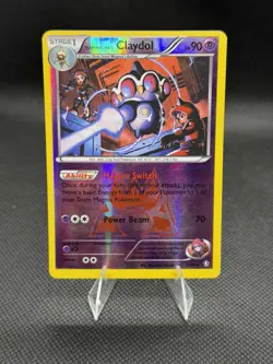 Pokemon TCG Team Magma's Claydol 11/34 Double Crisis Reverse Holo Rare - Image 1