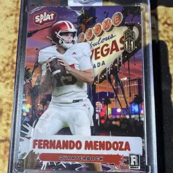Fernando Mendoza True 1/1 2026 Wild Card “Welcome to Las Vegas” SSP Raiders - Image 2