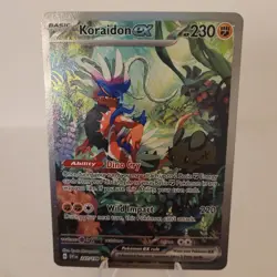 Pokemon TCG Koraidon EX Scarlet Violet Base Set Holo Card 247/198 SIR - Image 1