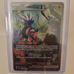 Pokemon TCG Koraidon EX Scarlet Violet Base Set Holo Card 247/198 SIR - Image 3