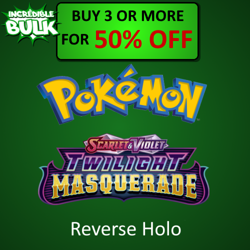 Twilight Masquerade Reverse Holo Near Mint (NM) Pokemon Card Singles - Image 1