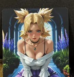 CUSTOM TEMARI NARUTO SHIPPUDEN CARD UNCENSORED - Image 1