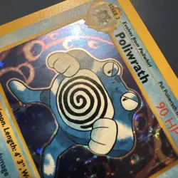 Poliwrath Shadowless Holo Rare Base Set 13/102 Pokemon Card - WOTC 1999 - Image 4