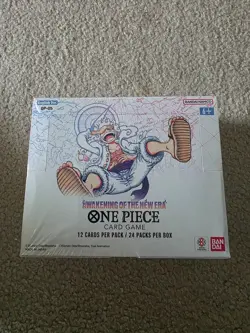 ONE PIECE CARD GAME OP05 AWAKENING OF THE NEW ERA OP5 ENG SEALED BOOSTER BOX- - Image 2