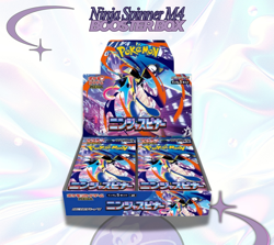 (1 box)-Ninja Spinner M4 Booster Box Mega Evolution EX Pokemon Card Japanese USA - Image 1