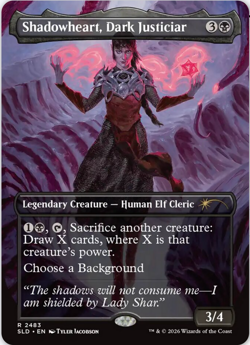 Shadowheart, Dark Justiciar - FOIL - D&D Secret Lair *Pack Fresh* - MtG - Image 1