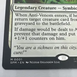MTG Marvel's Spider-Man: Anti-Venom, Horrifying Healer 0001 Mythic Rare - Image 3
