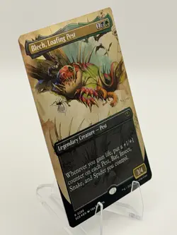 Blech, Loafing Pest FIELD NOTES BORDERLESS FOIL Legendary 298 SOS MTG NM - Image 4