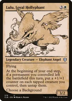 Lulu, Loyal Hollyphant #379 | MTG | CLB | Regular | LP - Image 1
