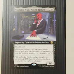 Madame Null, Power Broker (Extended Art) 265 TMT Regular Non Holo - Image 1
