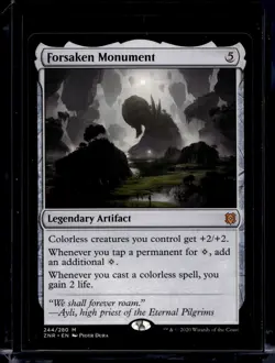 MTG / Forsaken Monument / ZNR / #244 / Regular / Mythic / NM - Image 1