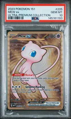 2023 POKEMON 151 ULTRA-PREMIUM COLLECTION #205 MEW EX PSA 10 - Image 1